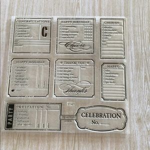 Close to my heart stamps D1421